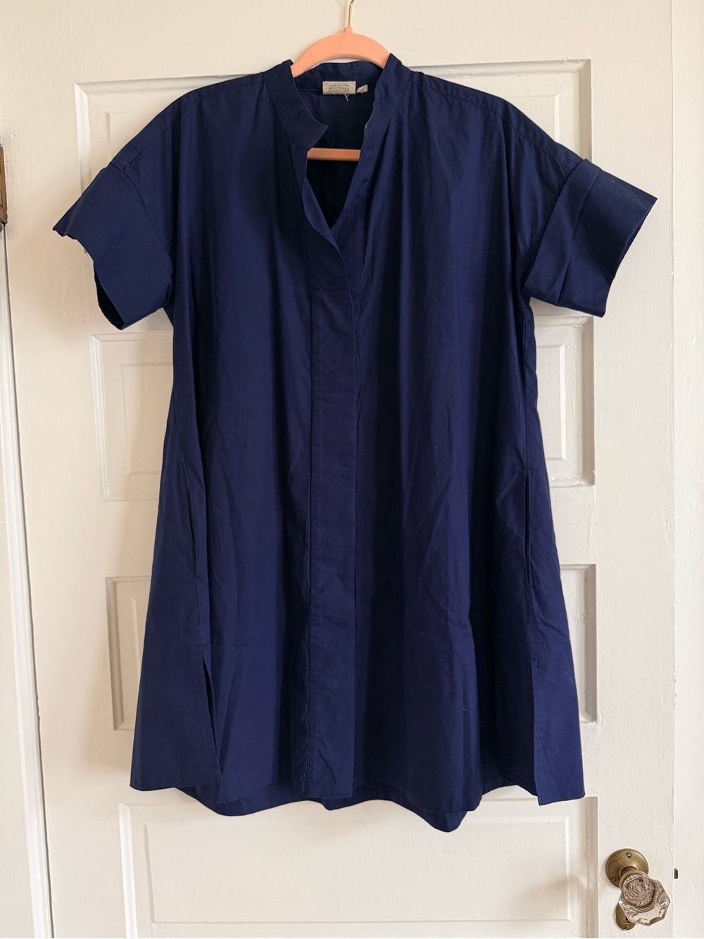 Julia Amory Navy Shift Dress